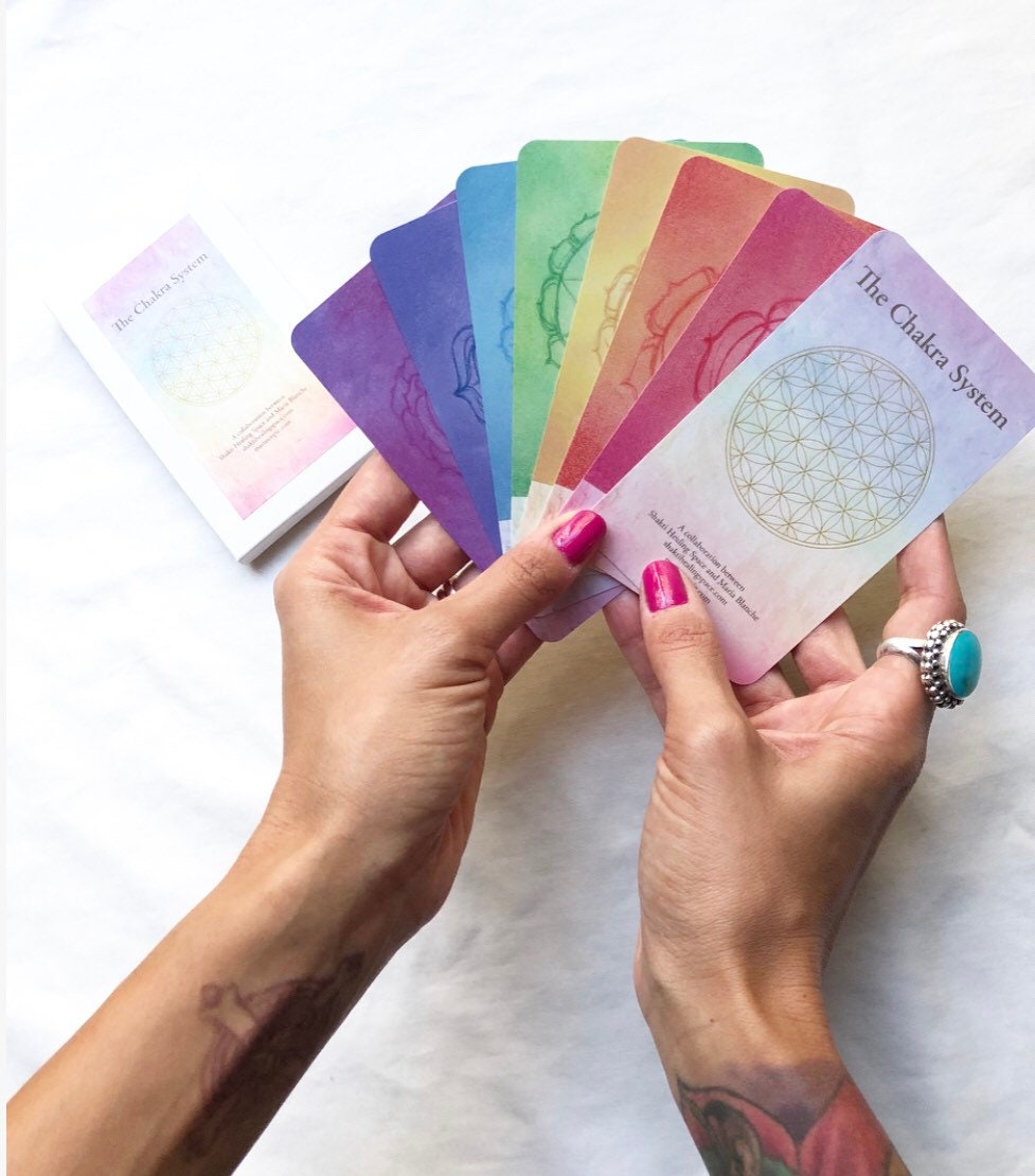 The Chakra System oracle cards