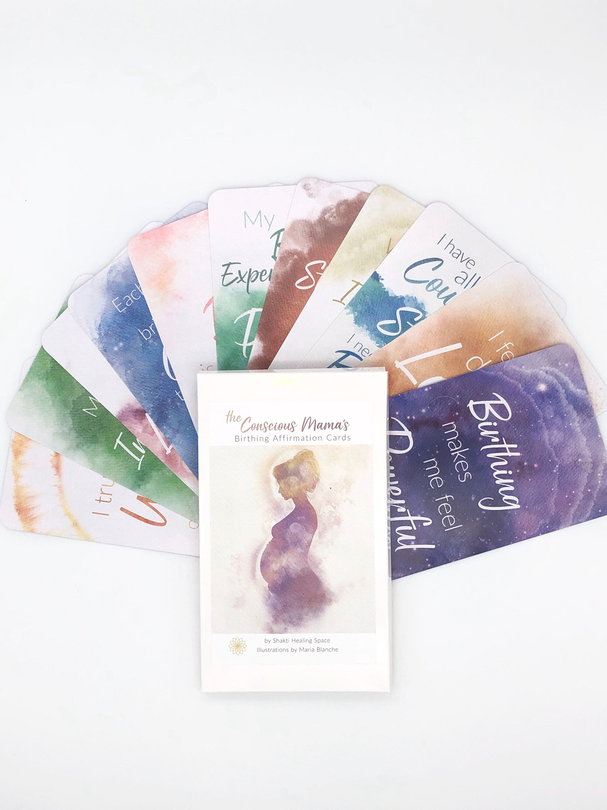 The Conscious Mama’s Birthing Affirmation Cards