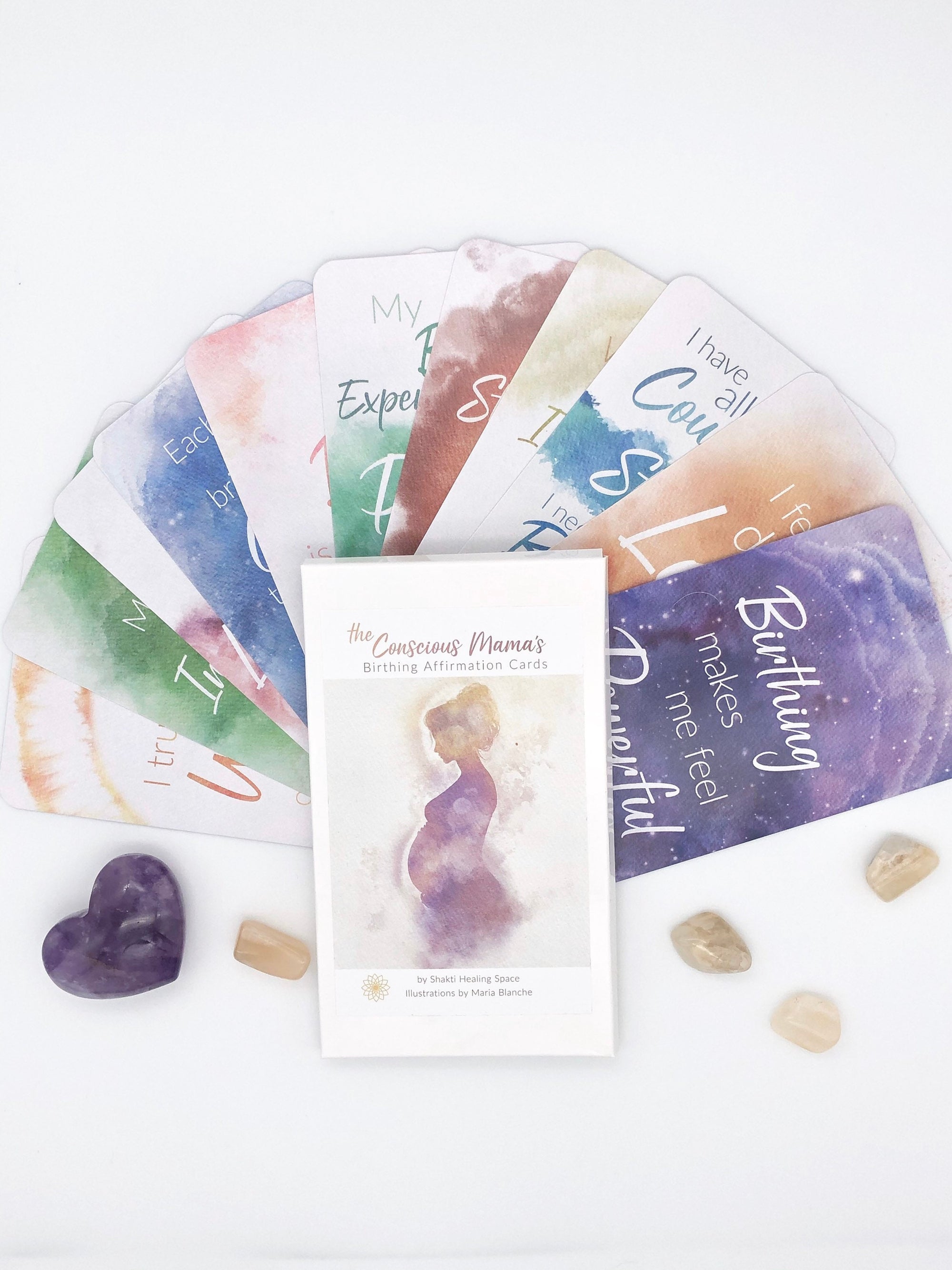 The Conscious Mama’s Birthing Affirmation Cards