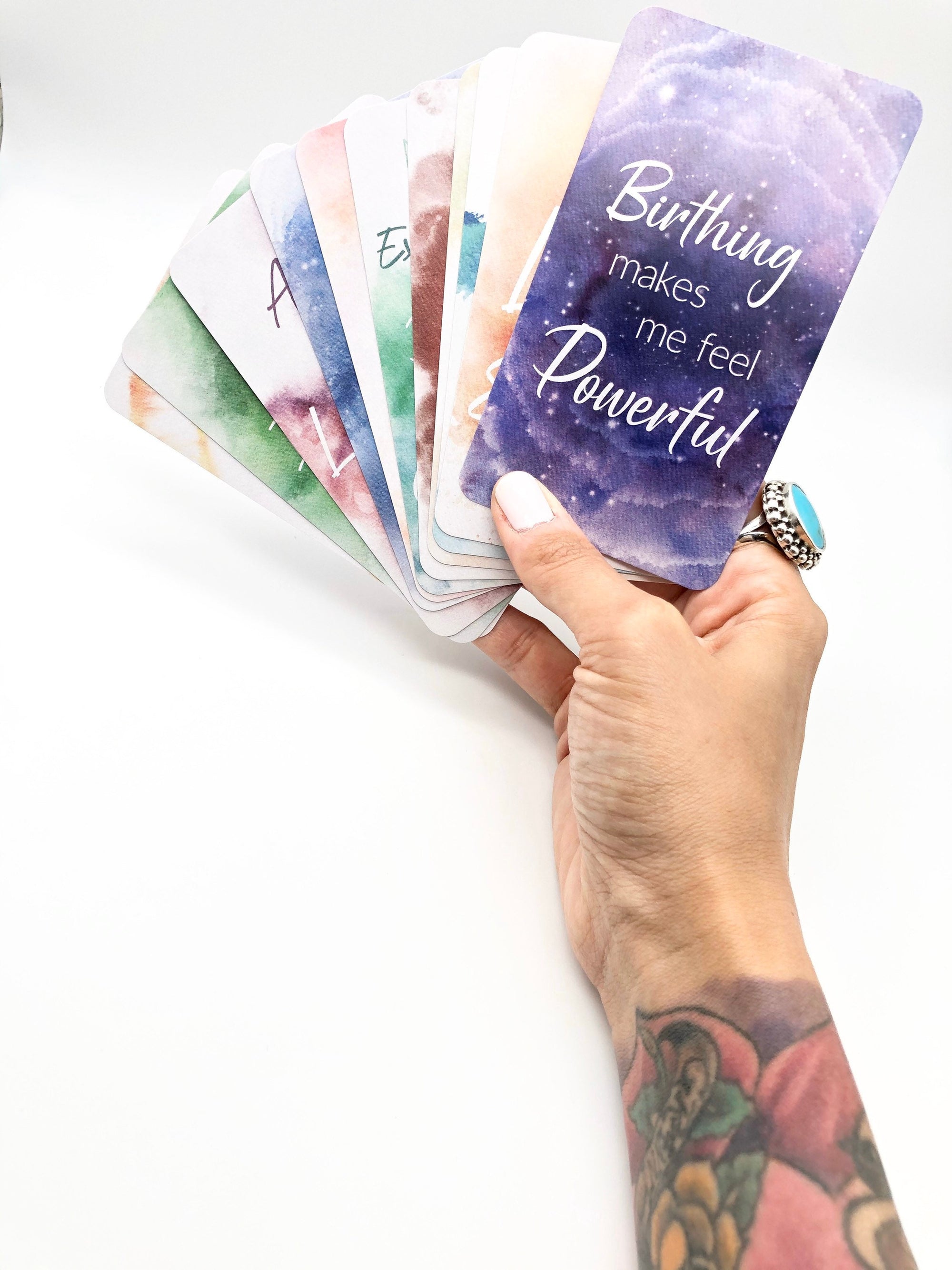 The Conscious Mama’s Birthing Affirmation Cards