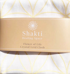 Crystal grid cloth for manifestation and healing
