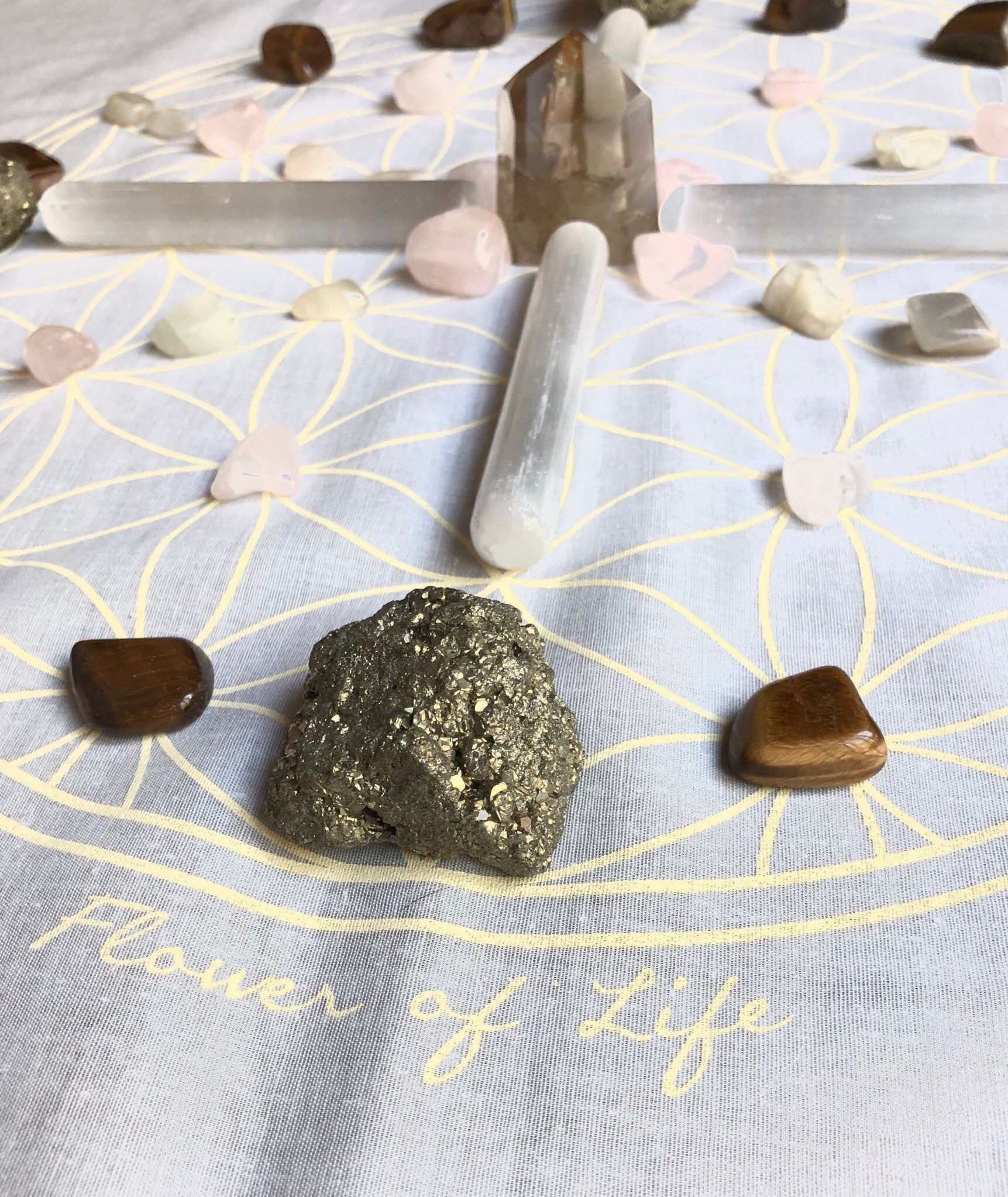 Flower of life altar cloth