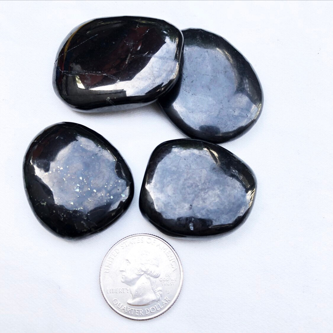 Shungite Palm Stone