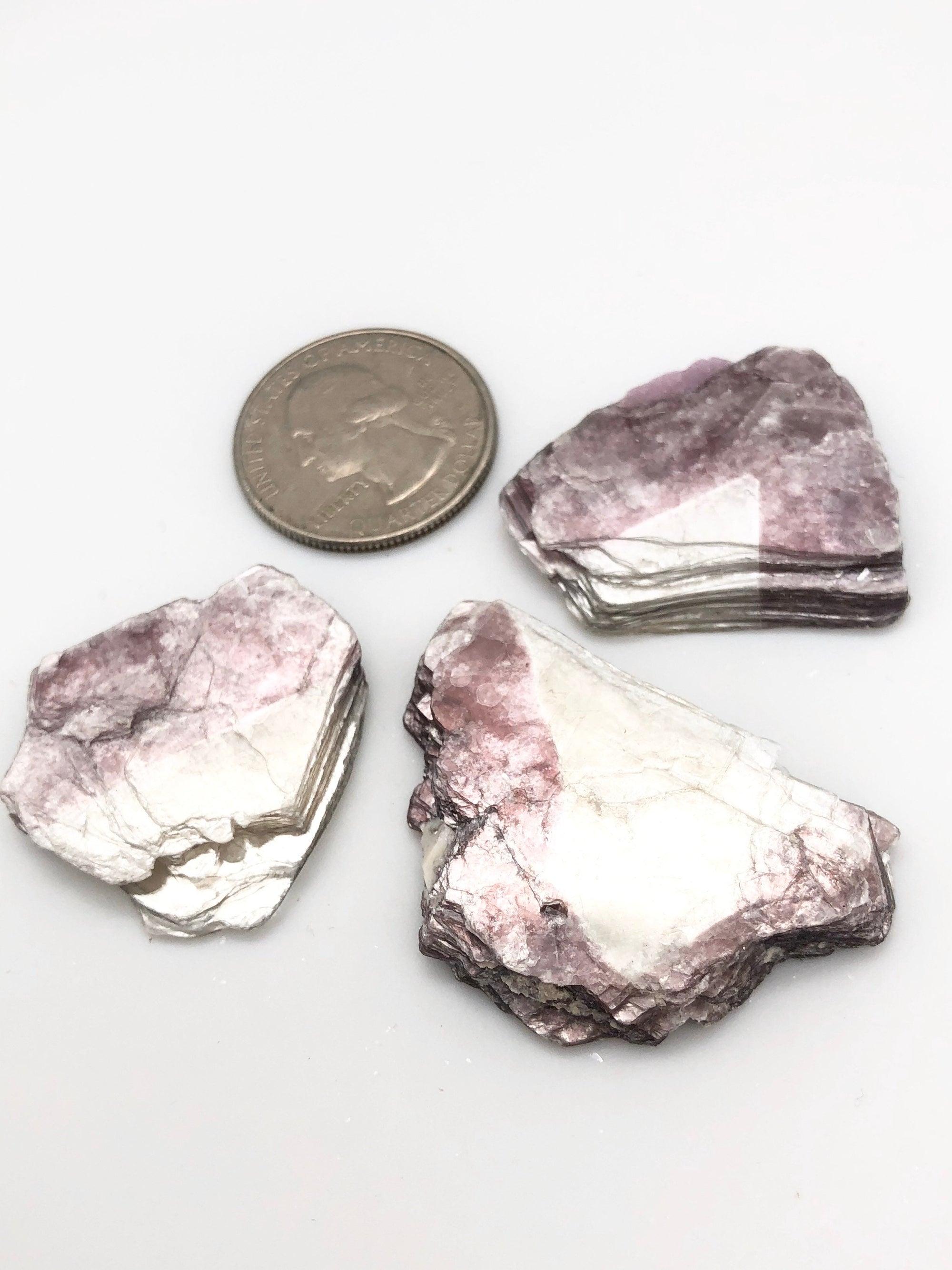 Lepidolite (Bi-Color) Crystal