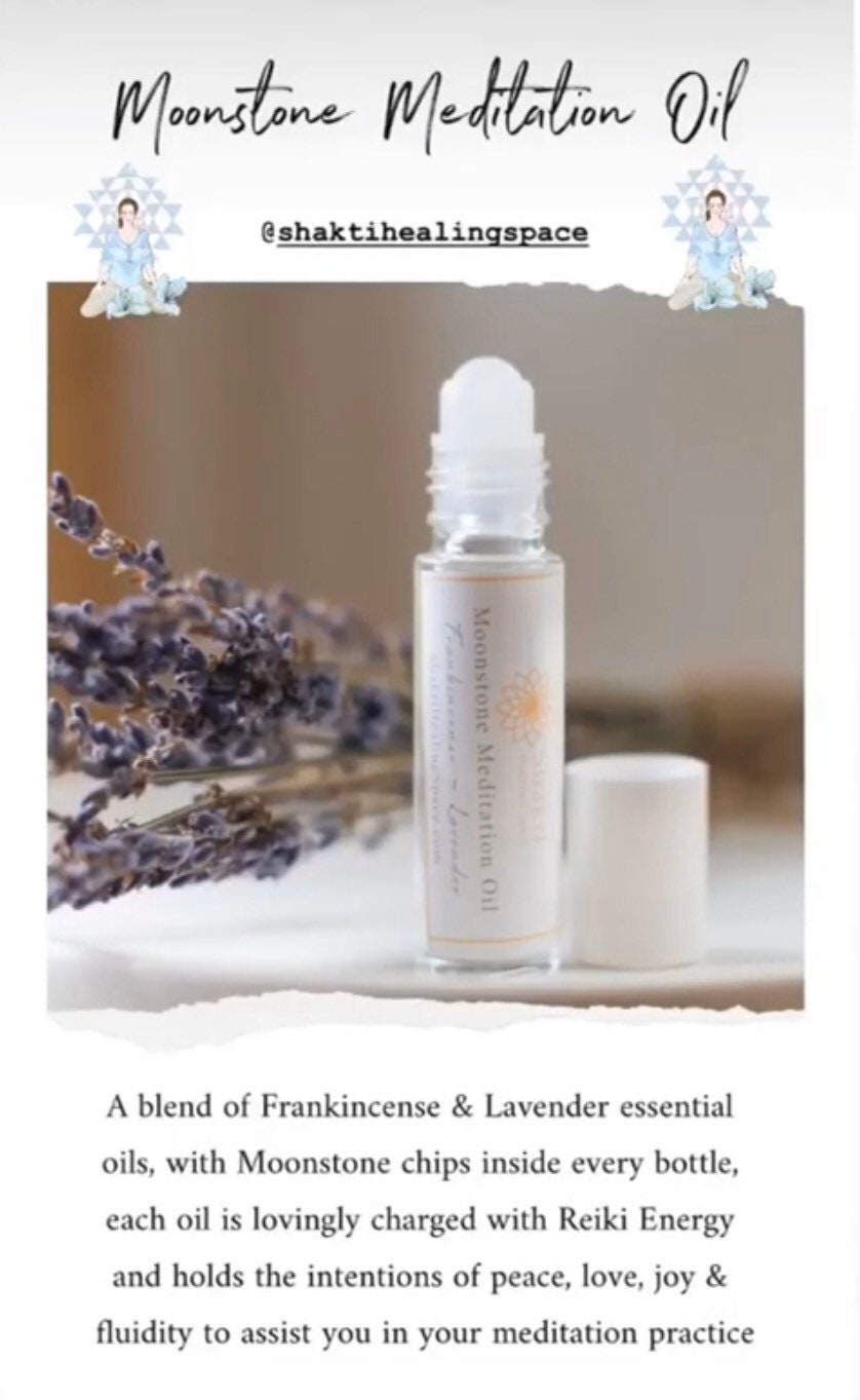 Peace, love, and joy essential oil roller for Reiki.