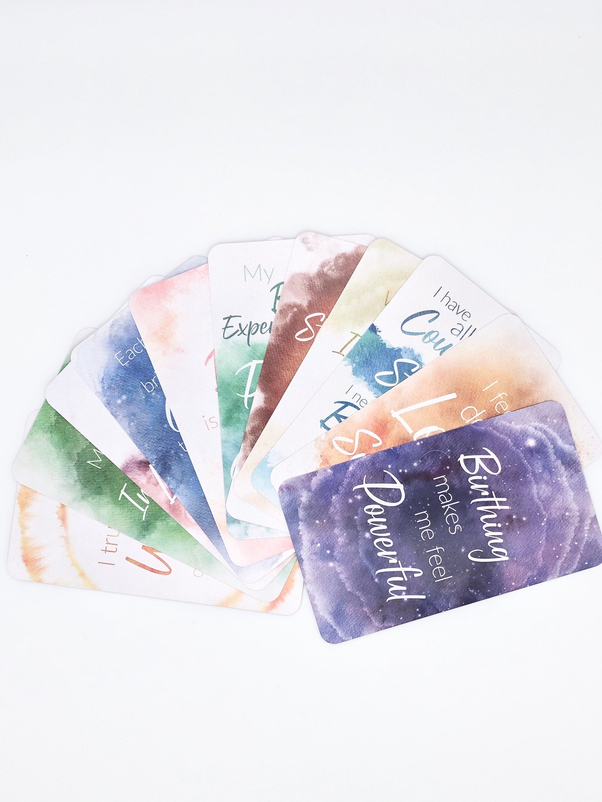 The Conscious Mama’s Birthing Affirmation Cards
