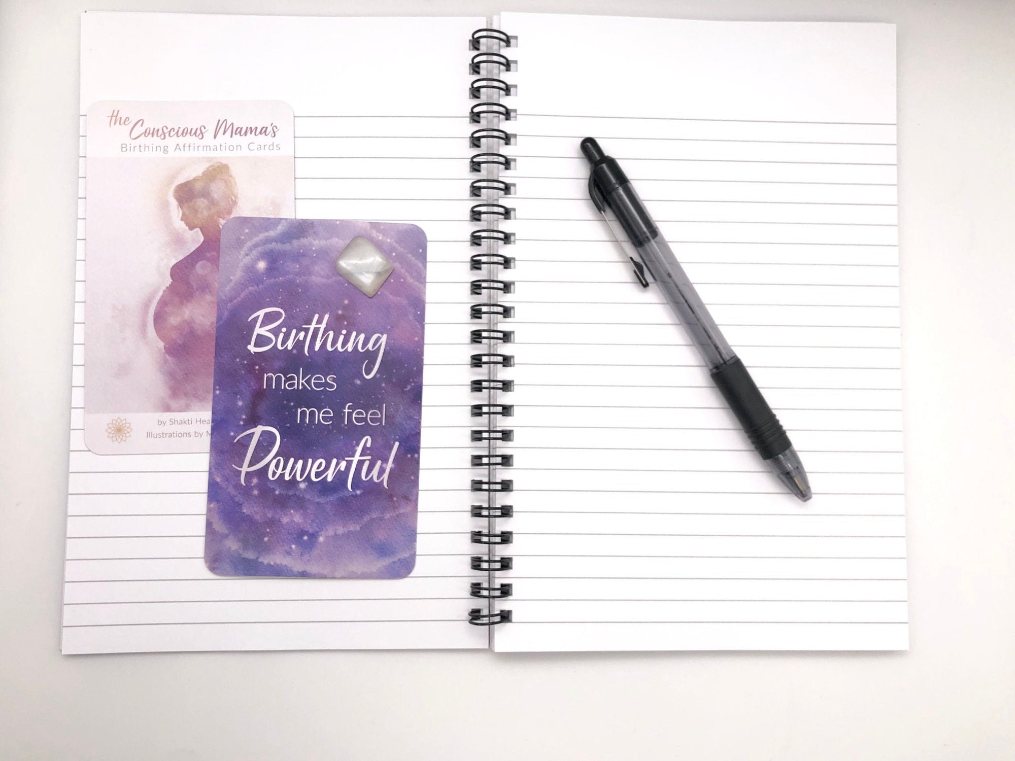 The Conscious Mama’s Birthing Affirmation Cards