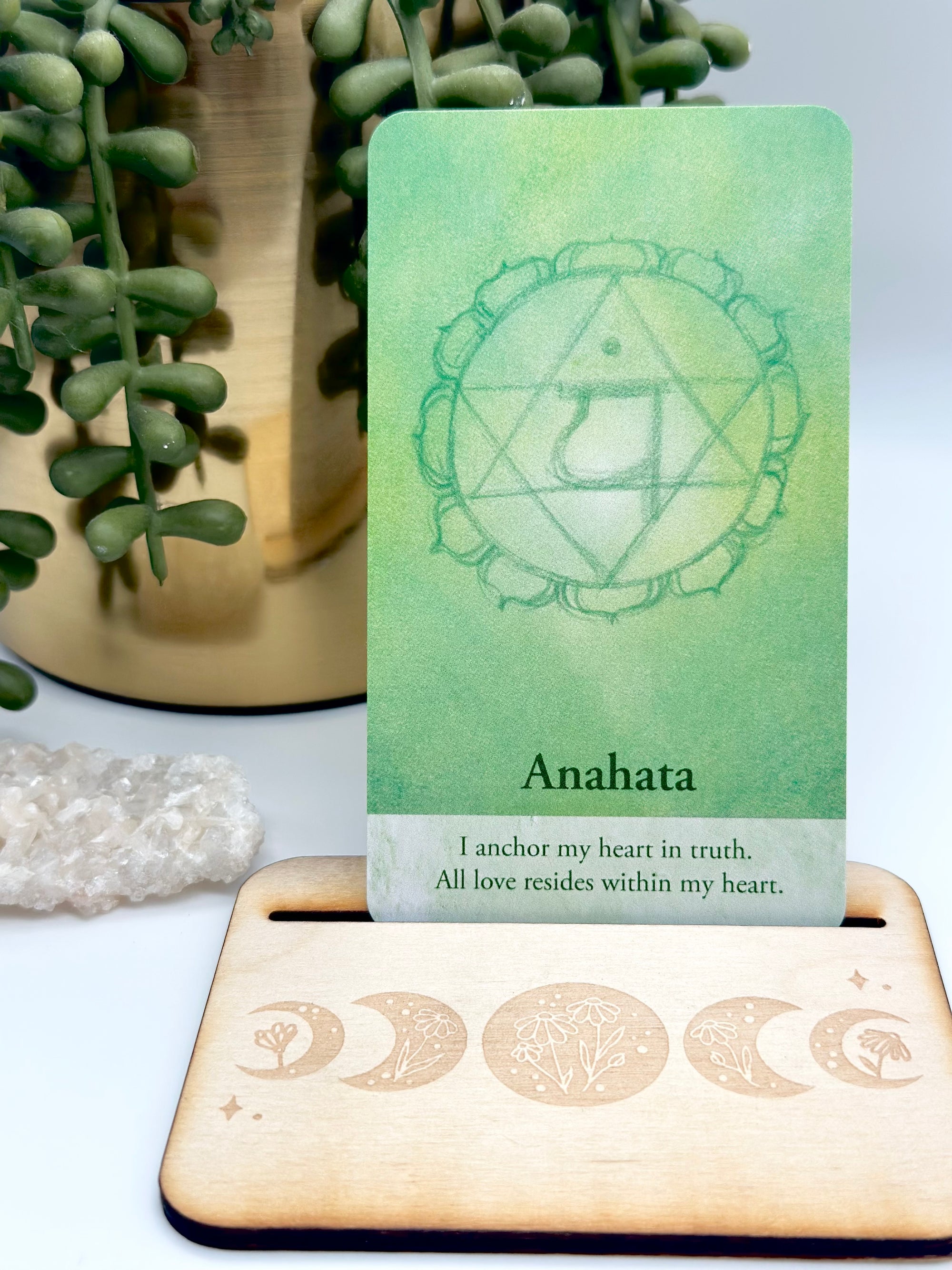 Oracle Card Holder - Moon Phase