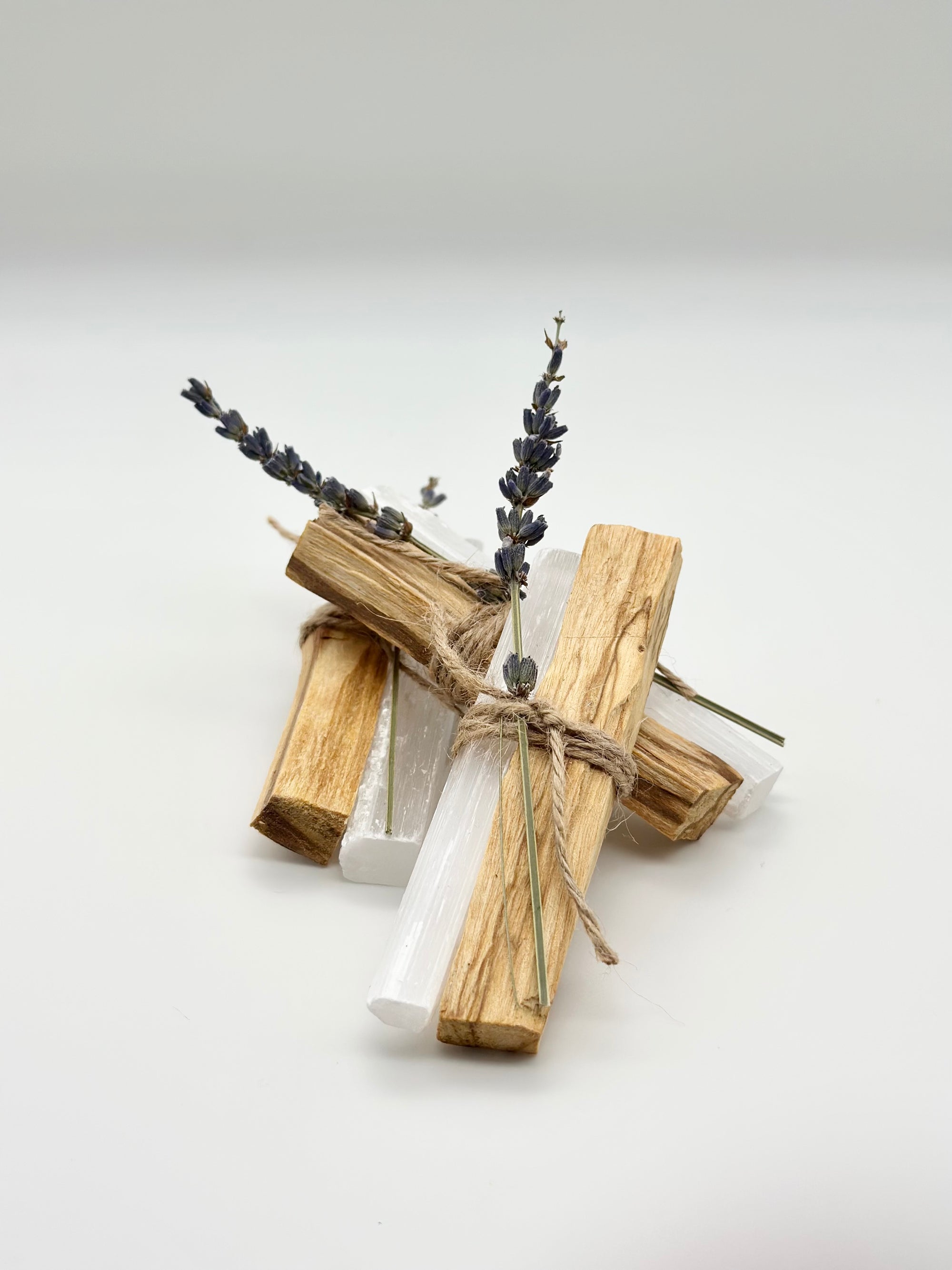 Selenite + Palo Santo Bundle