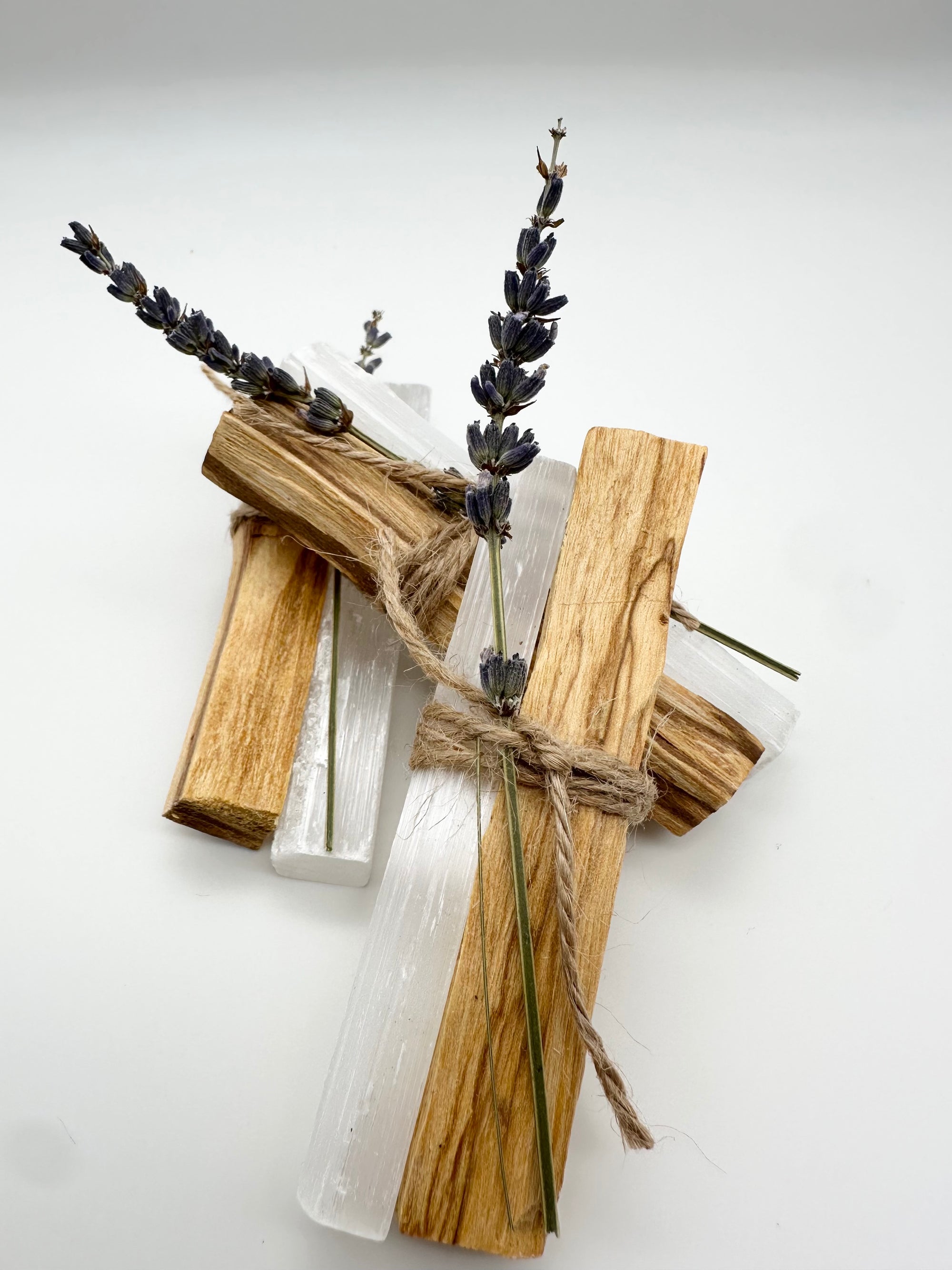 Selenite + Palo Santo Bundle