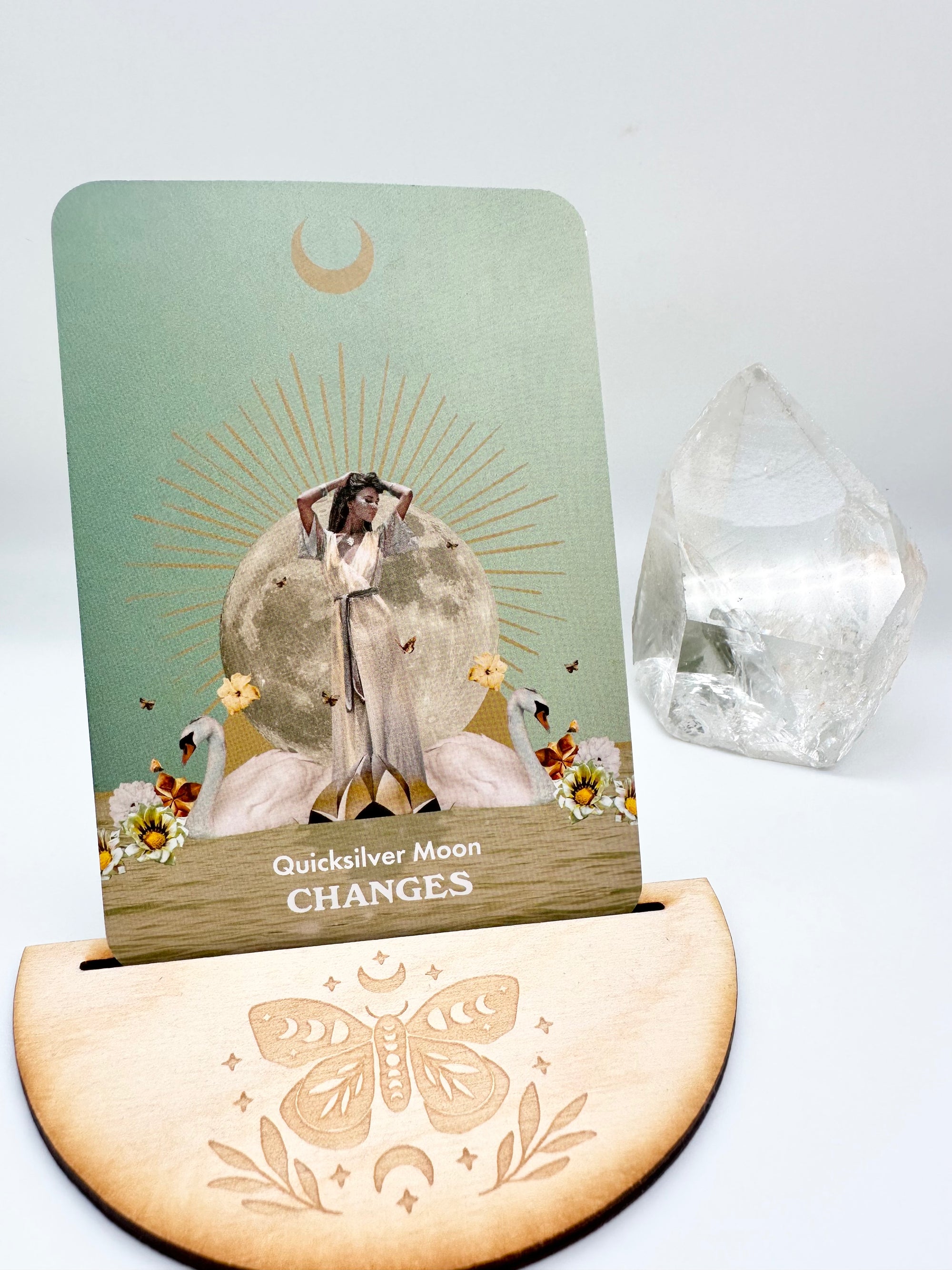 Oracle Card Holder - Lunar Moth