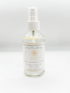 Smoke free smudge spray with essential oils