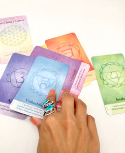 Chakra yantras and affirmations oracle cards