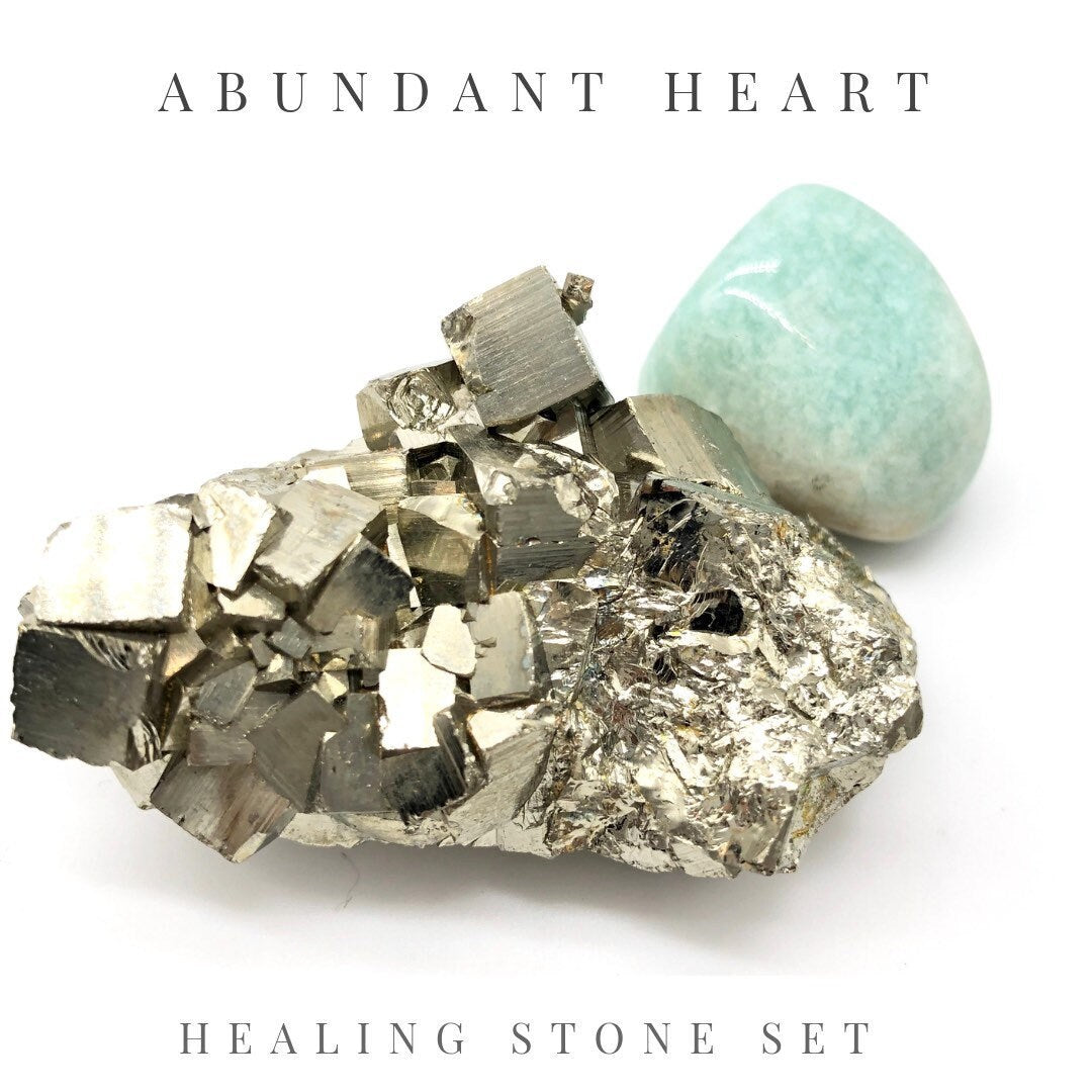 Abundant Heart ~ Healing Stone Set