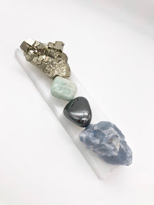 Selenite Cleansing Plate