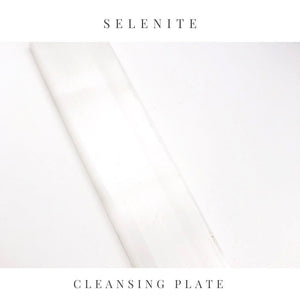 Selenite Cleansing Plate
