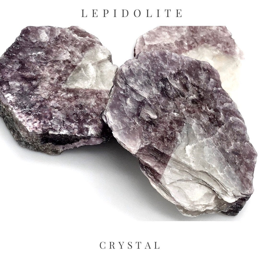 Lepidolite (Bi-Color) Crystal