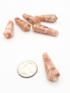 Sunstone ~ Double Terminated Crystal Point