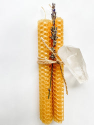 Ritual + Intention Setting Beeswax Candle Set