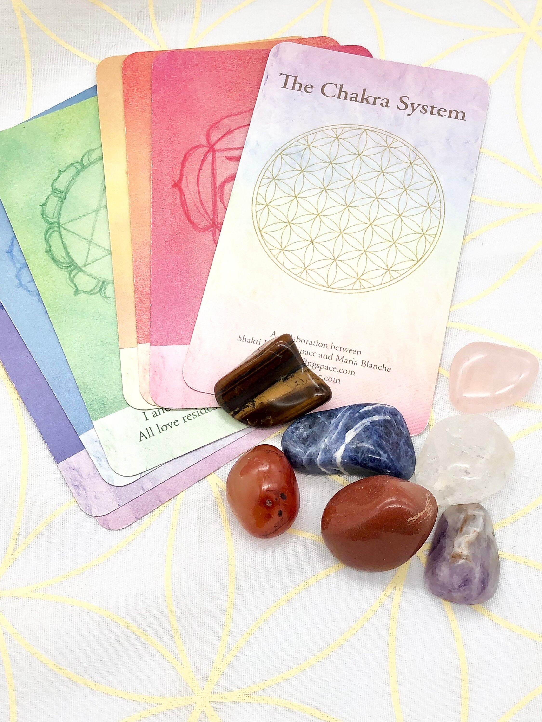 Chakra Healing Stone Set