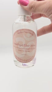 Smoke free smudge in Lavender wtih amethyst chips