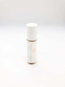 Root chakra grounding essential oil roller.